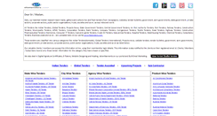 Desktop Screenshot of hindustantenders.com